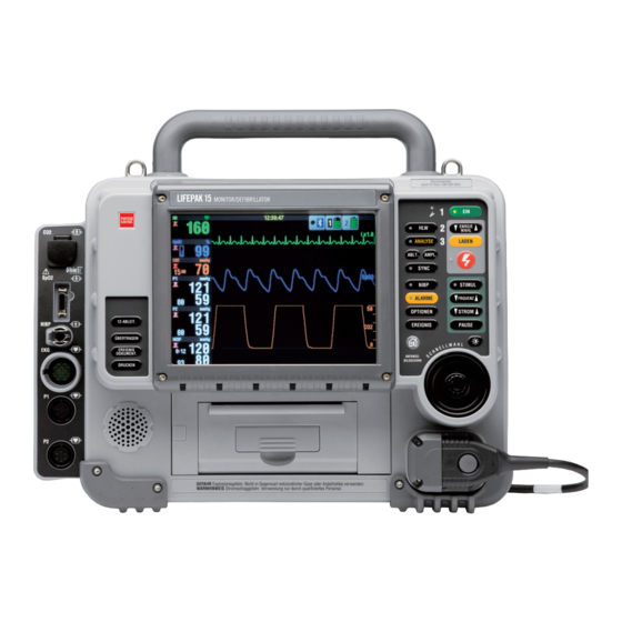 Physio Control Lifepak 15 Gebrauchsanweisung