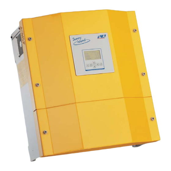 SMA Solar Technology Sunny Island 4500 Technisches Handbuch