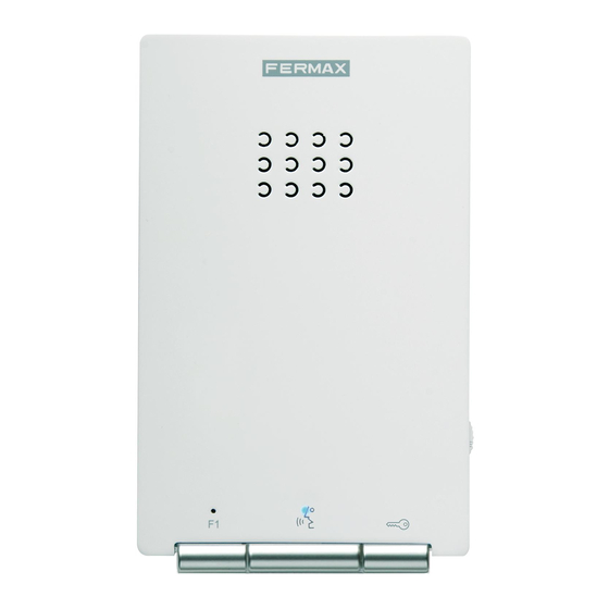 Fermax iLoft DUOX Installations- Und Programmierhandbuch