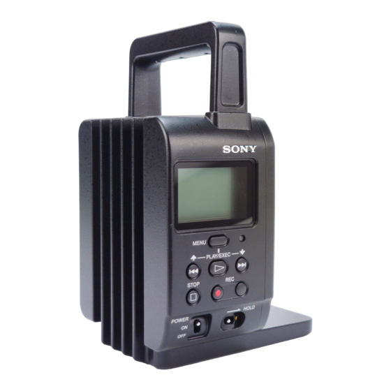 Sony HXR-IFR5 Bedienungsanleitung