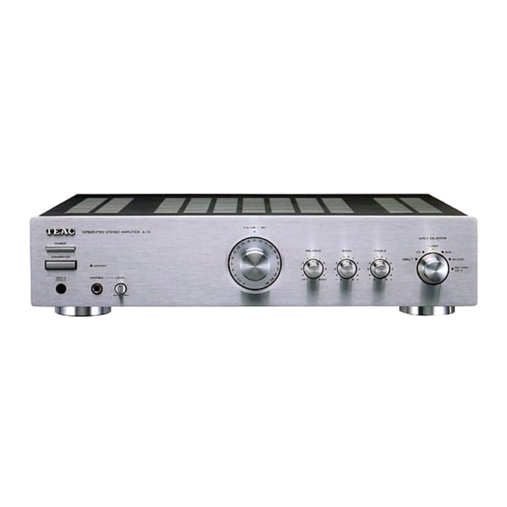 Teac A-1D Bedienungsanleitung