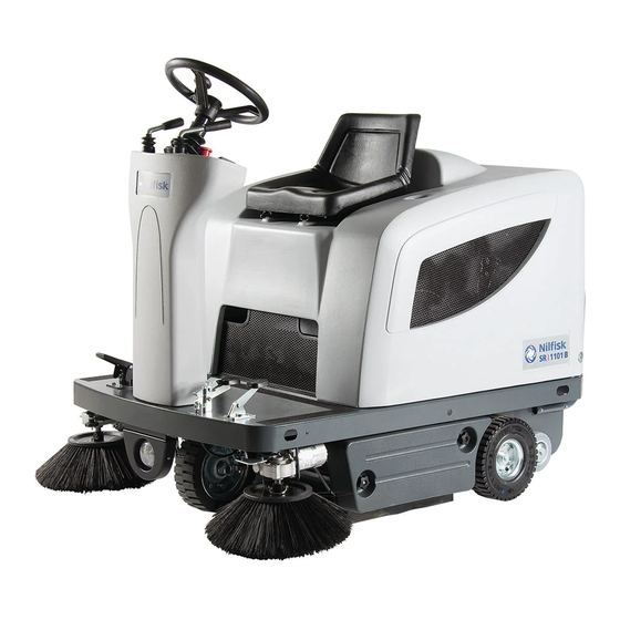 Nilfisk SR 1101 B Betriebsanleitung/Originalbetriebsanleitung