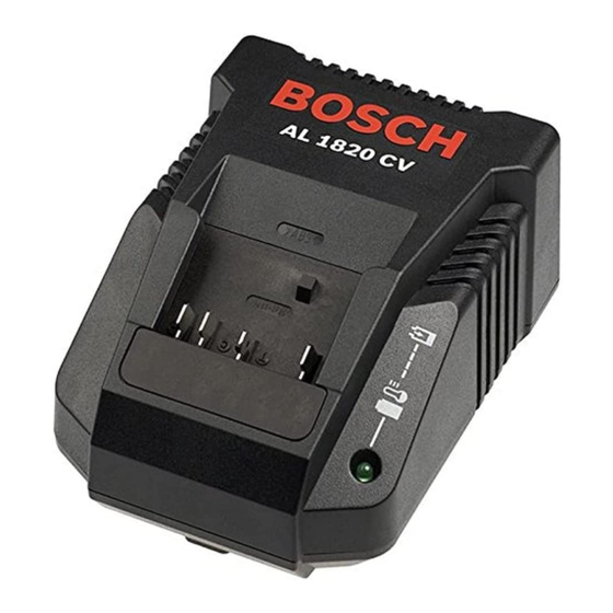 Bosch AL 1820 CV Professional Originalbetriebsanleitung