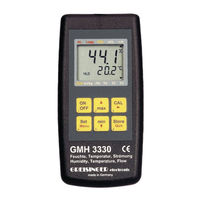 GREISINGER GMH 3330 Betriebsanleitung