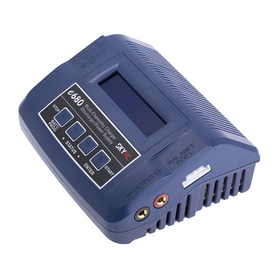 Skyrc e680 Bedienungsanleitung