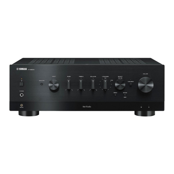 Yamaha R-N800A Benutzerhandbuch