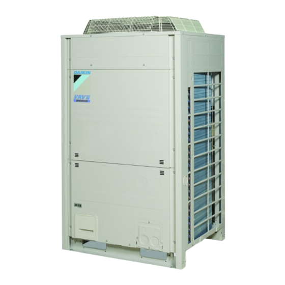 Daikin RXYQ8P7W1BR1 Installationsanleitung
