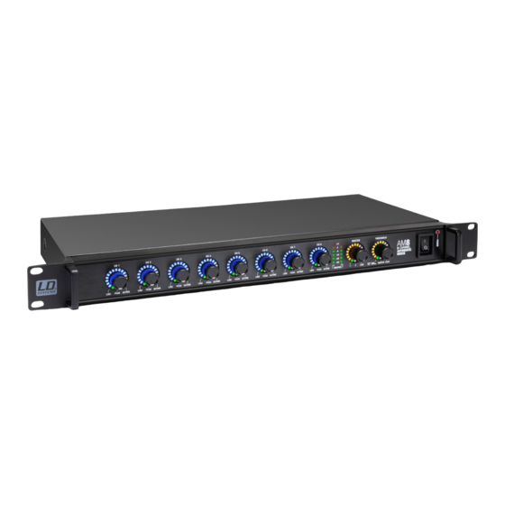LD Systems AM 8 Bedienungsanleitung