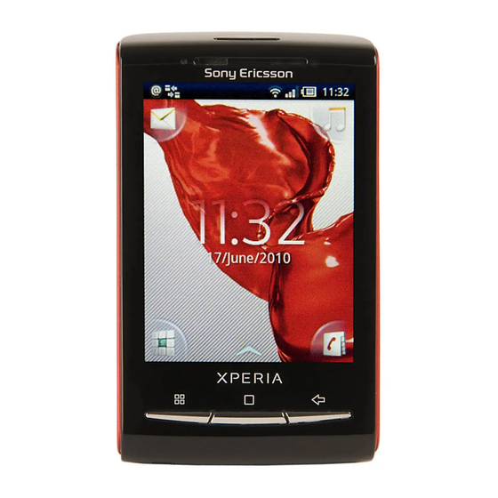 Sony Ericsson Xperia X10 mini Bedienungsanleitung