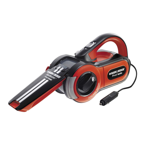 Black & Decker PAV1205 Handbücher