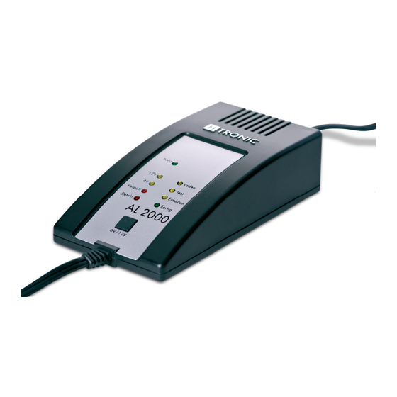 H-tronic AL 2000 Bedienungsanleitung