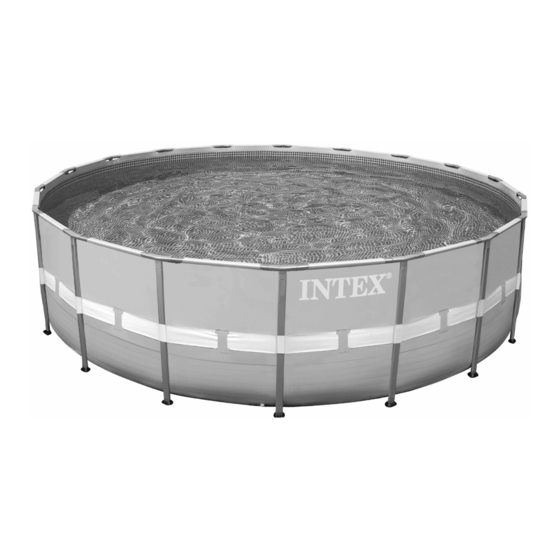 Intex Ultra Frame Pool Benutzerhandbuch