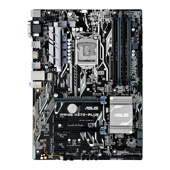 Asus PRIME H270-PLUS Schnellstarthilfe