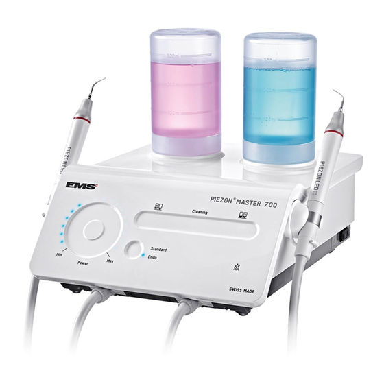 EMS PIEZON MASTER 700 Bedienungsanleitung