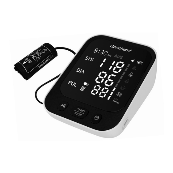GERATHERM vivo ARM-30T Gebrauchsanweisung
