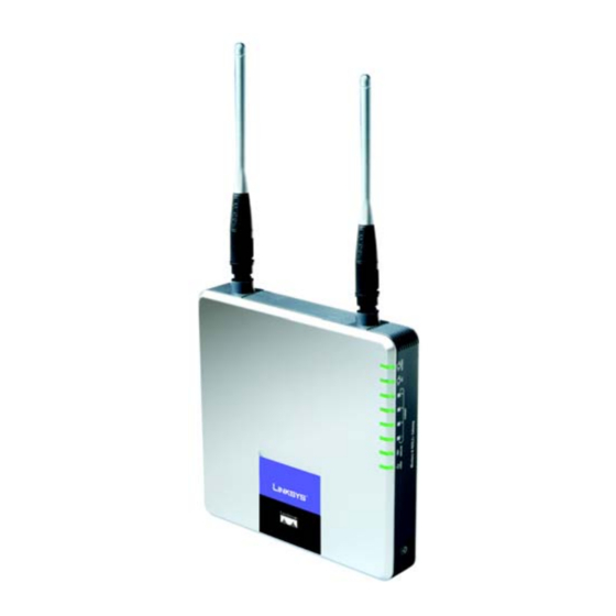 Linksys WAG300N Benutzerhandbuch