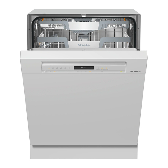 Miele G 7310 Gebrauchsanweisung