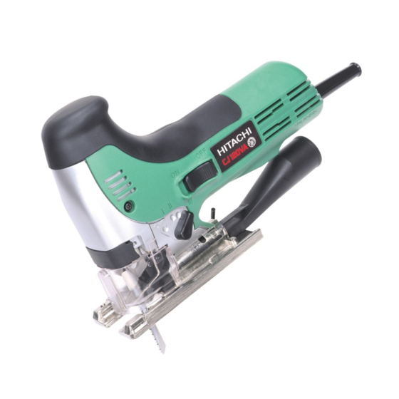 Hitachi Koki CJ 120V Bedienungsanleitung