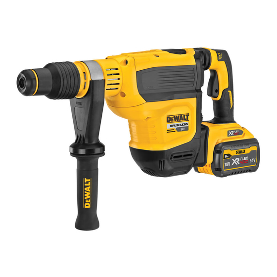 DeWalt XR DCH614 Bersetzung Der Originalbetriebsanleitung