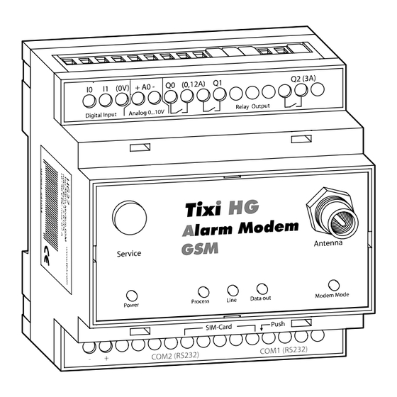 tixi TAM-HG100 Handbuch