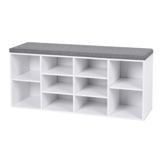 Songmics VASAGLE LHS10 Bedienungsanleitung