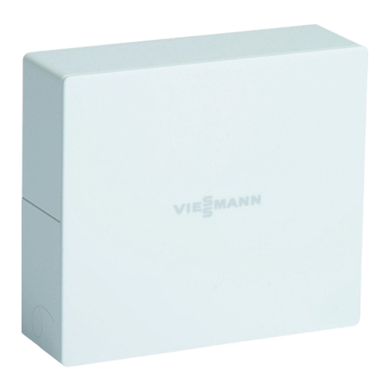 Viessmann ZK05666 Bedienungsanleitung
