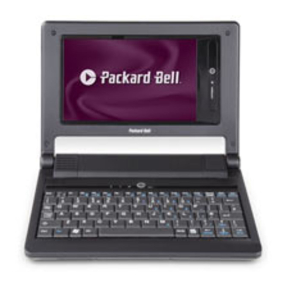 Packard Bell EasyNote XS Schnellstart- & Störungsbeseitigungsleitfaden