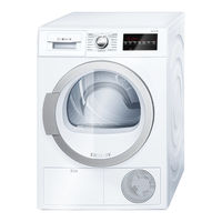 Bosch WTG86480 Gebrauchsanleitung