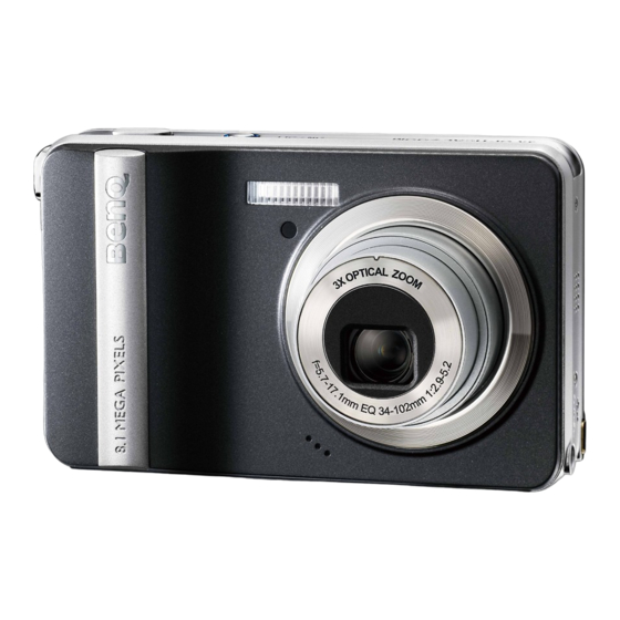 BenQ E800 Kurzanleitung