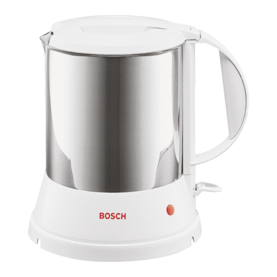 Bosch TWK 11 Gebrauchsanweisung