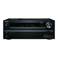 Onkyo TX-NR525 Schnellstartanleitung