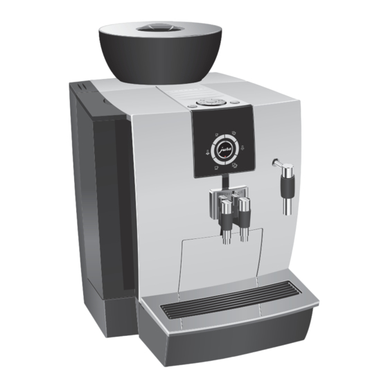 Jura IMPRESSA XJ5 Professional Bedienungsanleitung