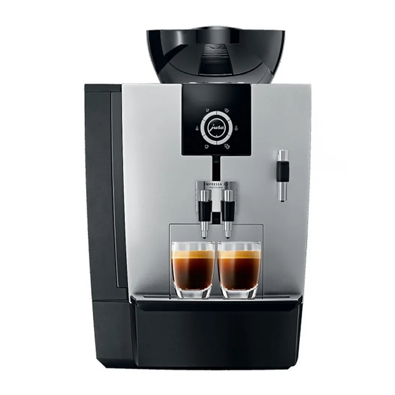 Jura IMPRESSA XJ5 Professional Bedienungsanleitung