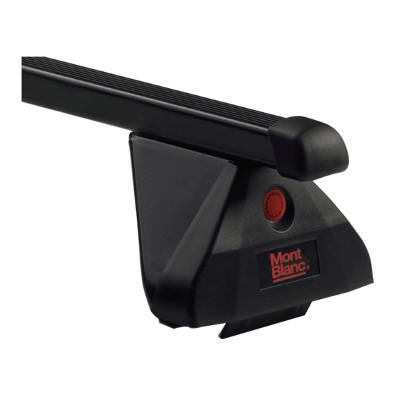 Mont Blanc MB RoofBar Flex 2 Foot Unit 884 Montageanleitung