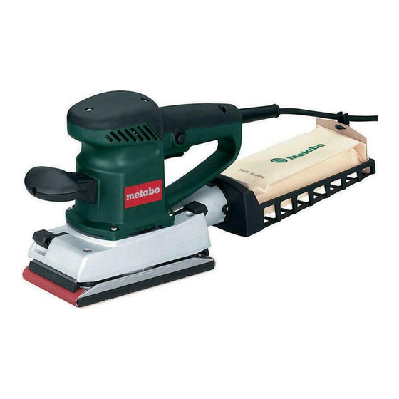 Metabo Sr 356 Gebrauchsanleitung