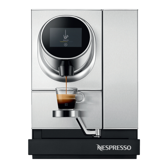 Nespresso Professional Momento 100 Bedienungsanleitung