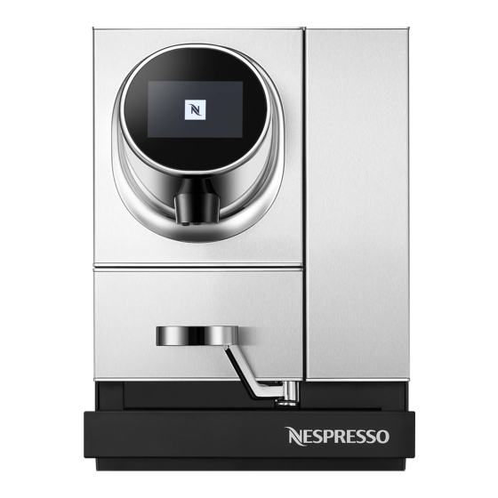 Nespresso Professional Momento 100 Bedienungsanleitung