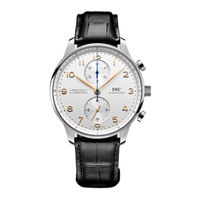 iwc PORTUGIESER CHRONOGRAPH Bedienungsanleitung