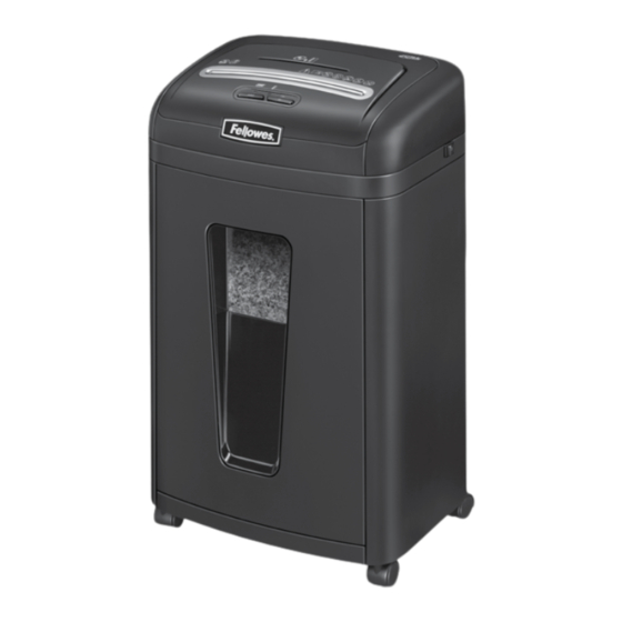 Fellowes POWERSHRED 450Ms Anleitungen