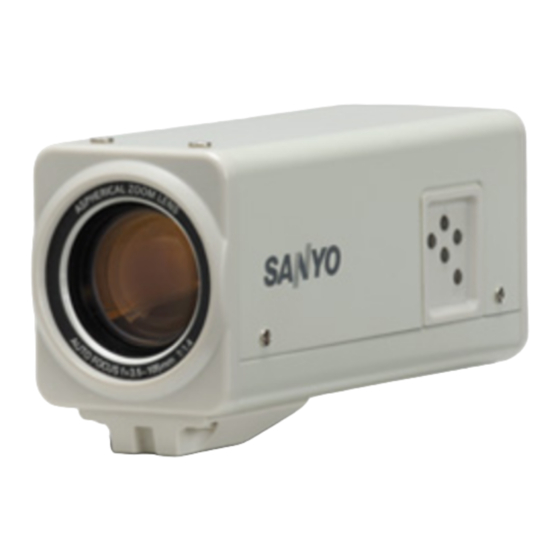 Sanyo VCC-ZM500P Handbücher