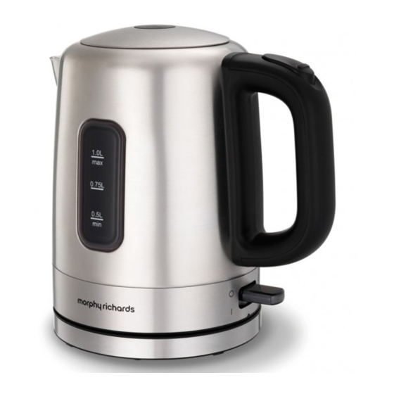 Morphy Richards Accents Bedienungsanleitung