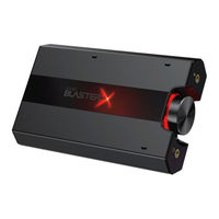 Creative Sound BlasterX G5 Benutzerhandbuch