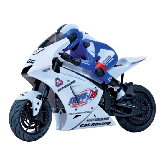 GM-Racing 90191 MRX5 Street Bike Bedienungsanleitung