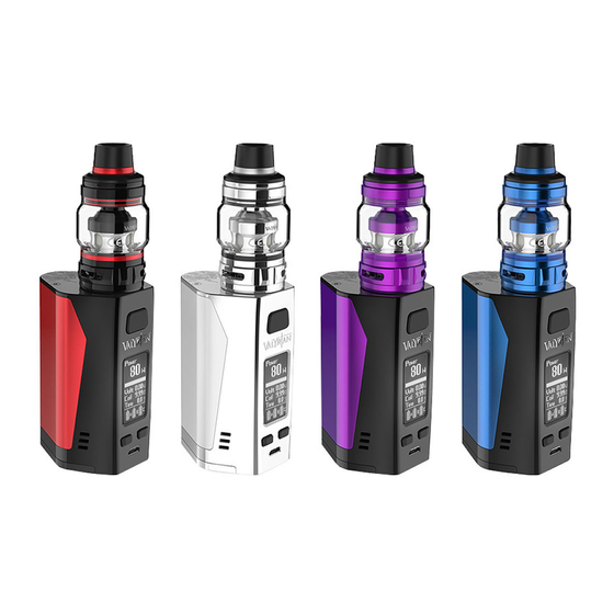INNOCIGS VALYRIAN II Set Bedienungsanleitung