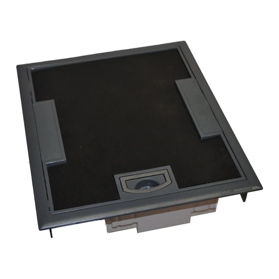 LEGRAND 89621 20 Bedienungsanleitung