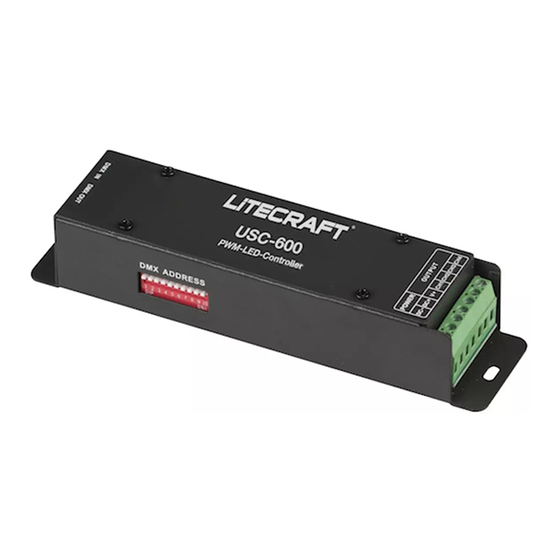 Litecraft USC-600 Bedienungsanleitung