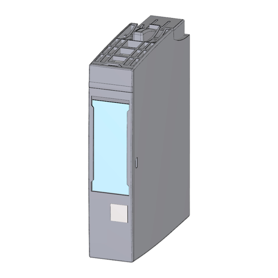 Siemens ET 200SP Handbuch