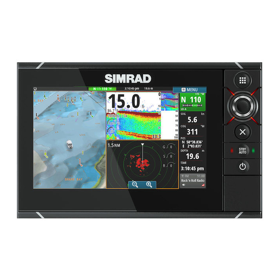 Simrad NSS evo2 Kurzbedienungsanleitung