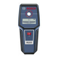 Bosch GMS 100 M Professional Originalbetriebsanleitung