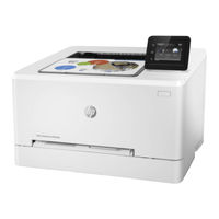 HP Color LaserJet Pro M254 Handbuch Für Die Inbetriebnahme